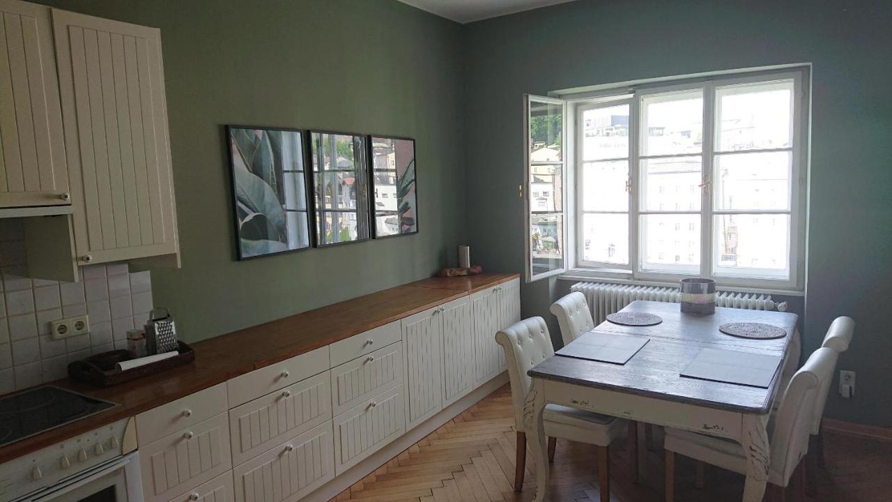 Salzachblick Apartment Salzburg Bagian luar foto